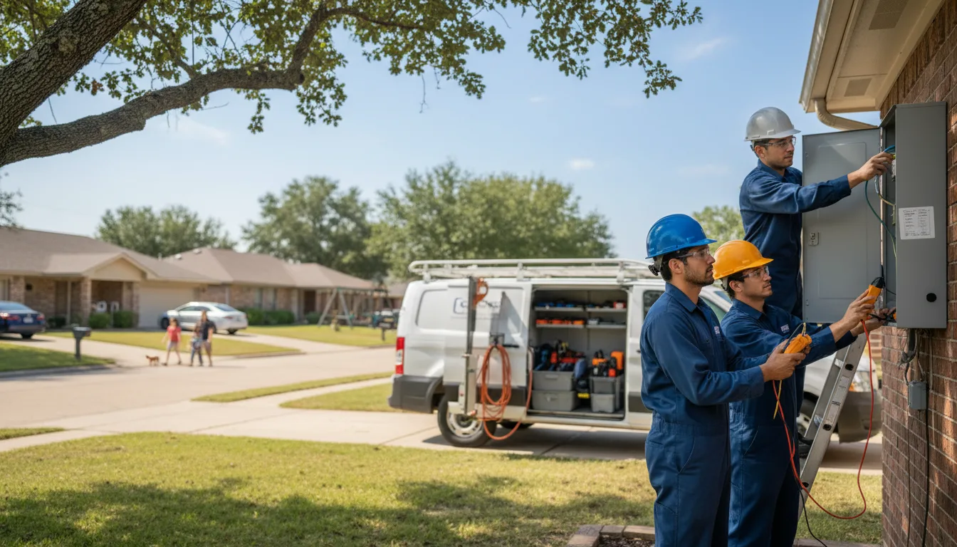 Certified electrician providing emergency electrical services in Pacific Junction, IA
